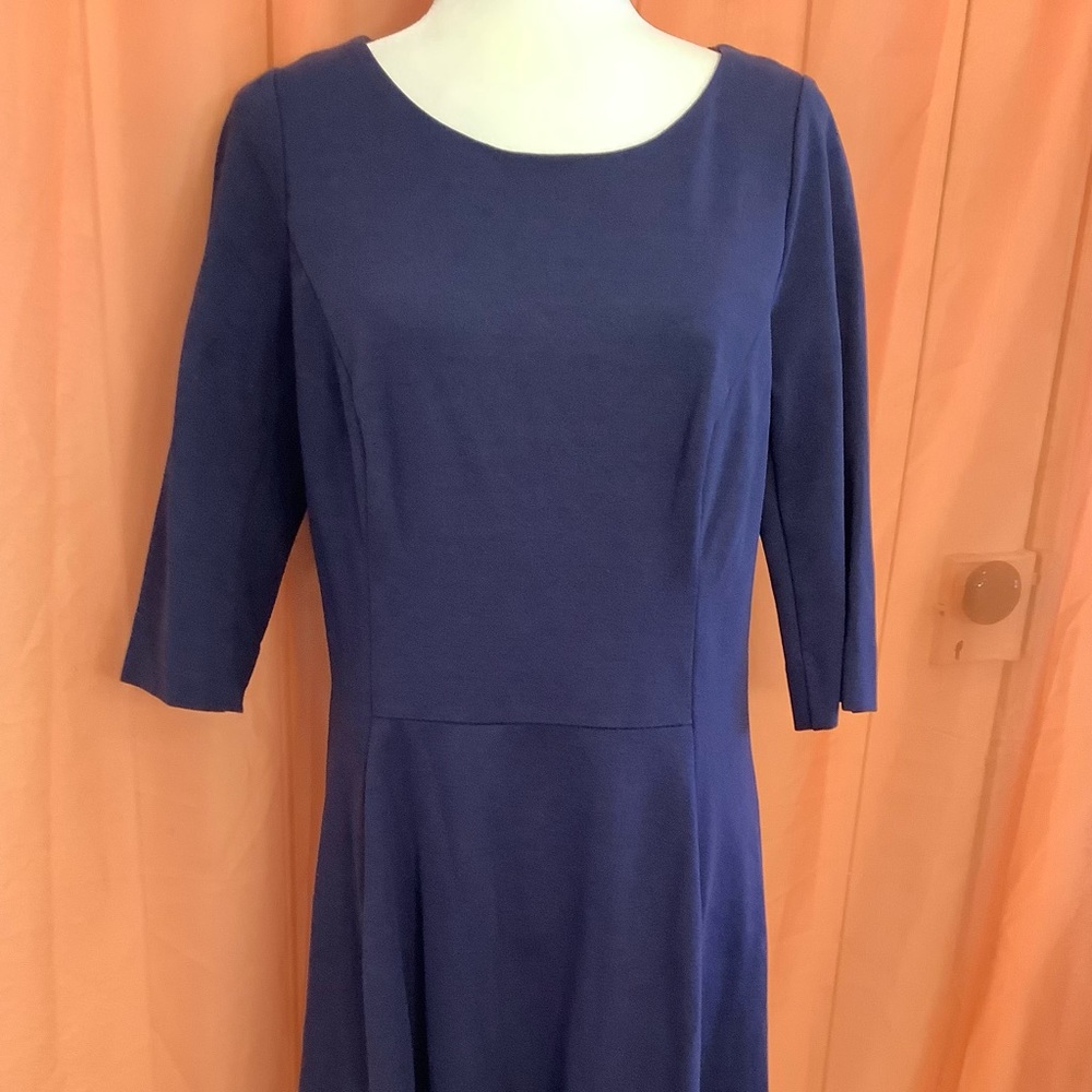 Boden Navy Blue Alice Pointe Dress Size 12R